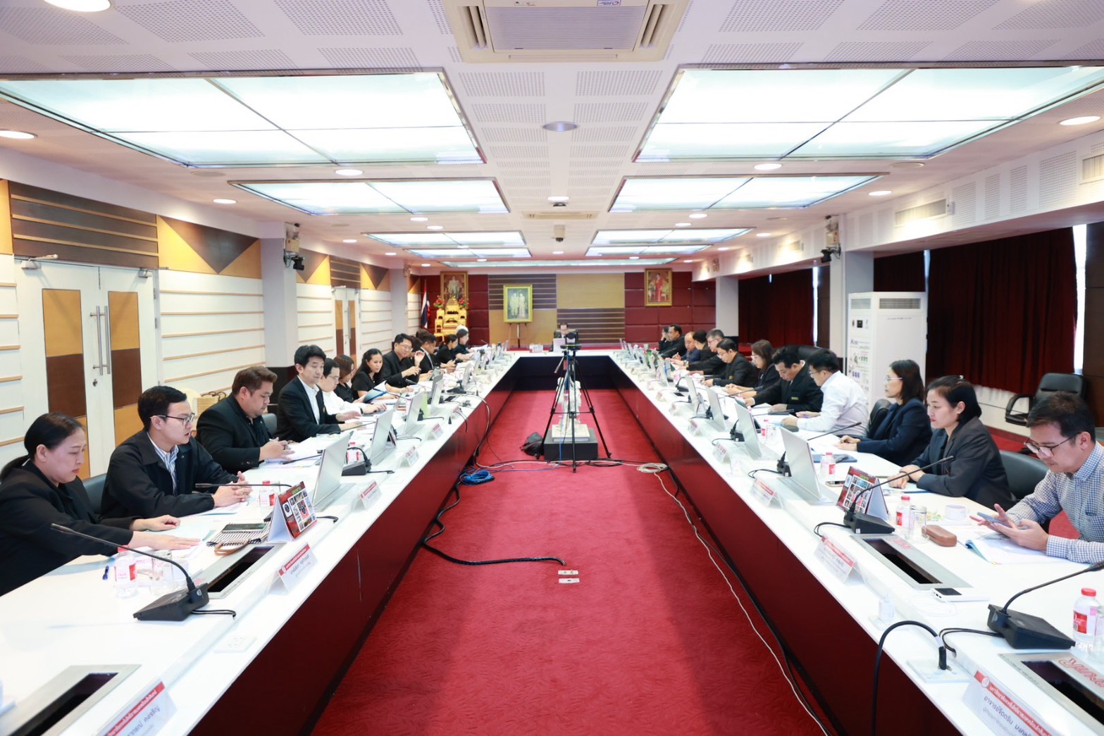กองกลาง จัดประชุมหัวหน้าหน่วยงาน ครั้งที่ 5/2569